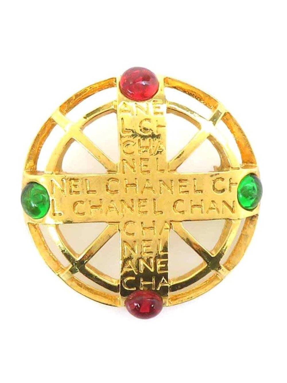 Chanel Brooch Gold